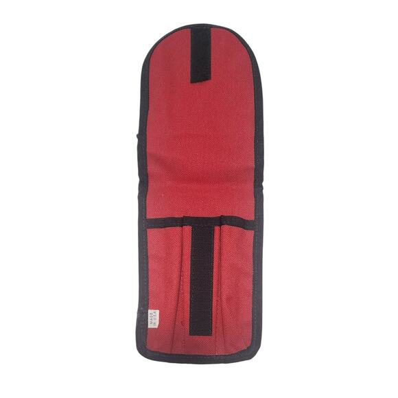 The Bag Lady New Travel Portable Red Cigar Case Humidor Holder 3 Tubes Cutter - Picture 3 of 6